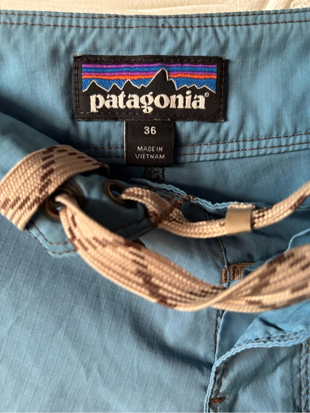 Patagonia Teal Board Shorts